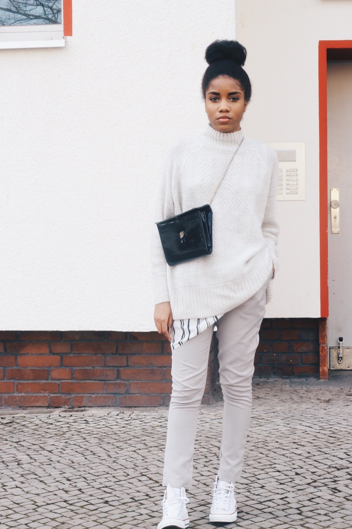 Lagenlook, Modeblog Berlin, Layering Trend, Fashion Blog, H&M Pullover, Zigarretenhose